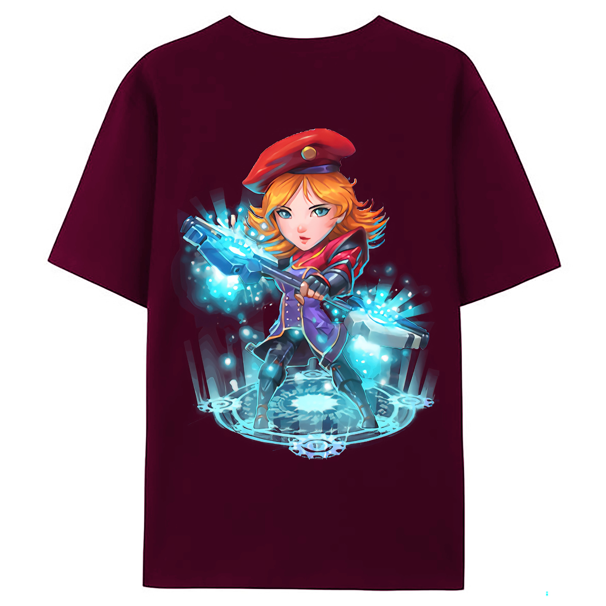 （画像用） リーグ・オブ・レジェンド League of Legends LOL レディース半袖Tシャツ(バックプリント)